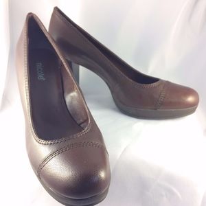 Nicole Dark Brown High Heel Pumps Opportunity New